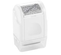 Rodillo Taponador De Direcciones | Protector De Bloqueo Para Correspondencia - Rodillo Confidencial Antirrobo Para Envíos, Documentos Escritos, Contabilidad, Negocios Y Bancos