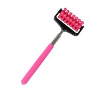 Rodillo telescópico de espalda, herramienta de masaje corporal, rodillo de masaje de espalda, rodillo masajeador muscular para cuello, brazo, pierna, espalda