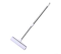 Rodillo telescópico extendido para pelusa con mango largo para ropa, tapicería y suelos, removedor de polvo de papel adhesivo reemplazable para el hogar y el coche (2)