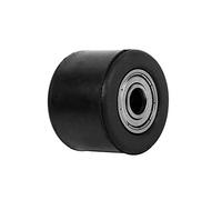 Rodillo tensor de cadena 8 mm para motocicleta, bike y enduro - guía rueda con cojinetes reforzados, caucho duro hierro, compatible cadenas
