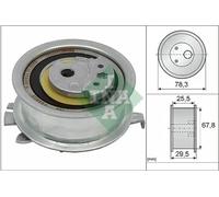 Rodillo tensor de la correa de distribución 531 0825 10 INA para VW SEAT SKODA
