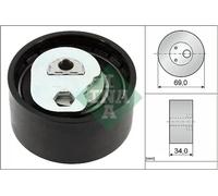 Rodillo tensor de la correa de distribución 531 0941 10 INA para FIAT IVECO