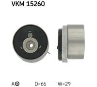 Rodillo tensor de la correa de distribución automático VKM 15260 SKF para OPEL