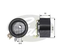 Rodillo tensor de la correa de distribución T43014 GATES para RENAULT NISSAN