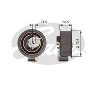 GATES T43020 Polea tensora correa dentada