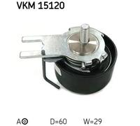 SKF VKM 15120 Polea tensora, correa dentada