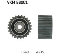 Rodillo tensor de la correa de distribución VKM 88001 SKF para SUBARU LEGACY I