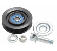 FEBEST Polea tensora, correa auxiliar servicios para TOYOTA: Corolla, Avensis, MR2, Carina, Starlet, Celica, Supra (Ref: 0187-AT220)