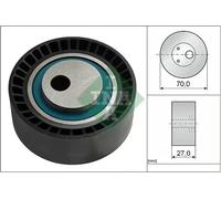 Rodillo tensor de la correa trapezoidal 531 0148 10 INA para CITROËN PEUGEOT