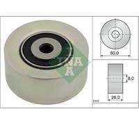 Rodillo tensor de la correa trapezoidal 531 0550 10 INA para CITROËN PEUGEOT