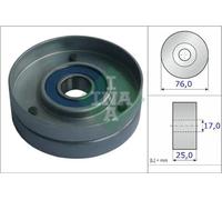 Rodillo tensor de la correa trapezoidal 531 0751 30 INA para VOLVO AUDI VW SKODA