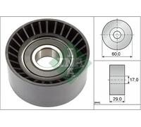 Rodillo tensor de la correa trapezoidal 532 0364 20 INA para RENAULT OPEL NISSAN