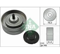 Rodillo tensor de la correa trapezoidal 532 0463 10 INA para AUDI VW