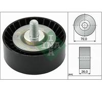 Rodillo tensor de la correa trapezoidal 532 0475 10 INA para BMW 3 Touring 3 1 5
