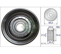 Rodillo tensor de la correa trapezoidal 532 0580 10 INA para HONDA CR-V IV FR-V