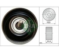 Rodillo tensor de la correa trapezoidal 532 0614 10 INA para OPEL CHEVROLET SAAB