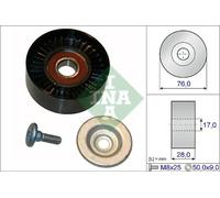 Rodillo tensor de la correa trapezoidal 532 0648 10 INA para MERCEDES-BENZ CLK