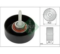 Rodillo tensor de la correa trapezoidal 532 0651 10 INA para FORD MONDEO III