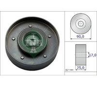 INA 532 0694 10 Polea inversión / guía, correa poli V