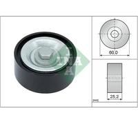 Rodillo tensor de la correa trapezoidal 532 0715 10 INA para DACIA RENAULT LADA