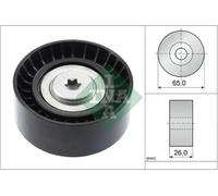 Polea inversión/guía, Correa poly V INA 532 0748 10