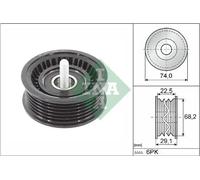 Rodillo tensor de la correa trapezoidal 532 0784 10 INA para MERCEDES-BENZ CLS