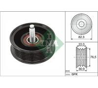 Rodillo tensor de la correa trapezoidal 532 0922 10 INA para JAGUAR LAND ROVER