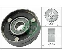 Rodillo tensor de la correa trapezoidal Metal 532 0567 10 INA para AUDI VW