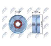 Polea, Correa De Cinturón Compatible Con HONDA ACCORD VII N)03-12, CR-V III