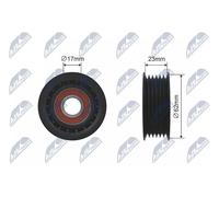 Rodillo tensor de la correa trapezoidal Plástico RNK-FR-016 NTY para FORD VOLVO