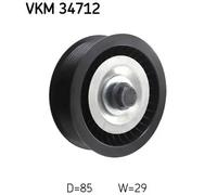 SKF Polea guía/desvío VKM 34712 - Rodillo para correa poli-V para Ford