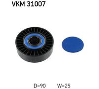 Rodillo tensor de la correa trapezoidal VKM 31007 SKF para VW GOLF II CORRADO