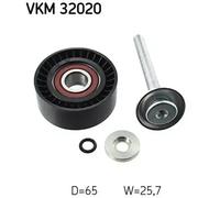 SKF Polea inversión/guía correa auxiliar VKM 32020 para Fiat, Citroën y Opel