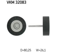 SKF VKM 32083 Polea inversión / guía, correa poli V