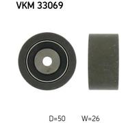 SKF Polea inversión/guía, correa auxiliar servicios para CITROËN: Berlingo, Xantia, Jumpy, Xsara, C5, Dispatch, Synergie (Ref: VKM 33069)