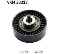 SKF Polea inversión/guía VKM 33313 – Correa poli V para Ducato, Jumper, Relay, Daily, Massif