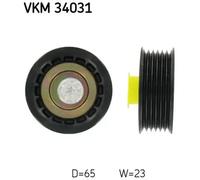 Polea inversión/guía, Correa poly V SKF VKM 34031