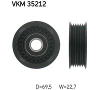 SKF VKM 35212 Polea inversión / guía, correa poli V