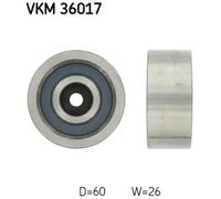 SKF VKM 36017 Polea inversión / guía, correa poli V