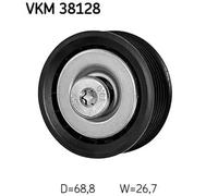 SKF VKM 38128 Polea inversión / guía, correa poli V