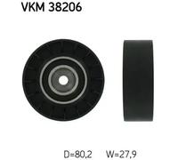 Rodillo tensor de la correa trapezoidal VKM 38206 SKF para BMW 5 5 Touring 7 8