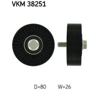 SKF VKM 38251 Polea inversión / guía, correa poli V