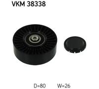 Rodillo tensor de la correa trapezoidal VKM 38338 SKF para BMW X6 X5