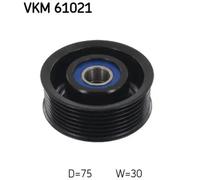 SKF Kit Polea Loca VKM 61021 – Polea inversión/guía, correa poli V