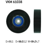 Rodillo tensor de la correa trapezoidal VKM 61038 SKF para TOYOTA YARIS