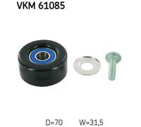 Polea tensora, Correa poly V SKF VKM 61085