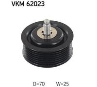 Rodillo tensor de la correa trapezoidal VKM 62023 SKF para NISSAN MICRA C+C III