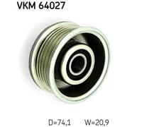 SKF VKM 64027 Polea inversión / guía, correa poli V