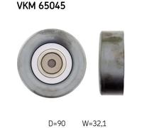 Polea inversión/guía, Correa poly V SKF VKM 65045