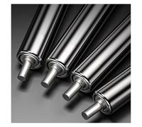 Rodillo transportador de 1 a 2.4 pulgadas de diámetro, 800 mm de longitud, rodillo de transporte resistente para almacén industrial y aplicaciones de manipulación de materiales